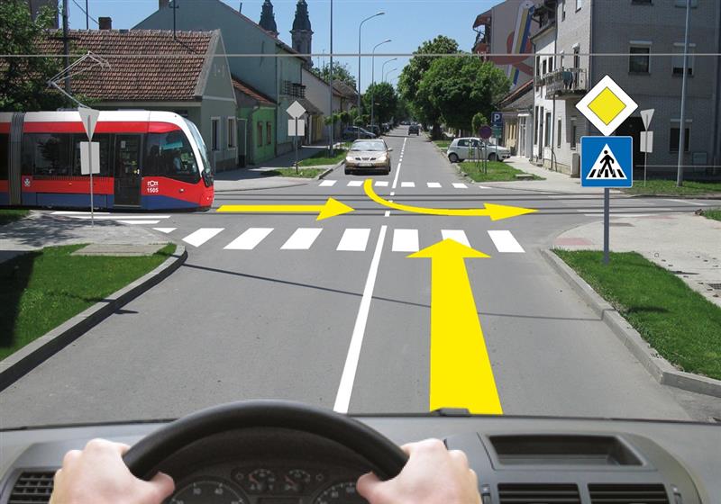 Raskrsnica sa tramvajem