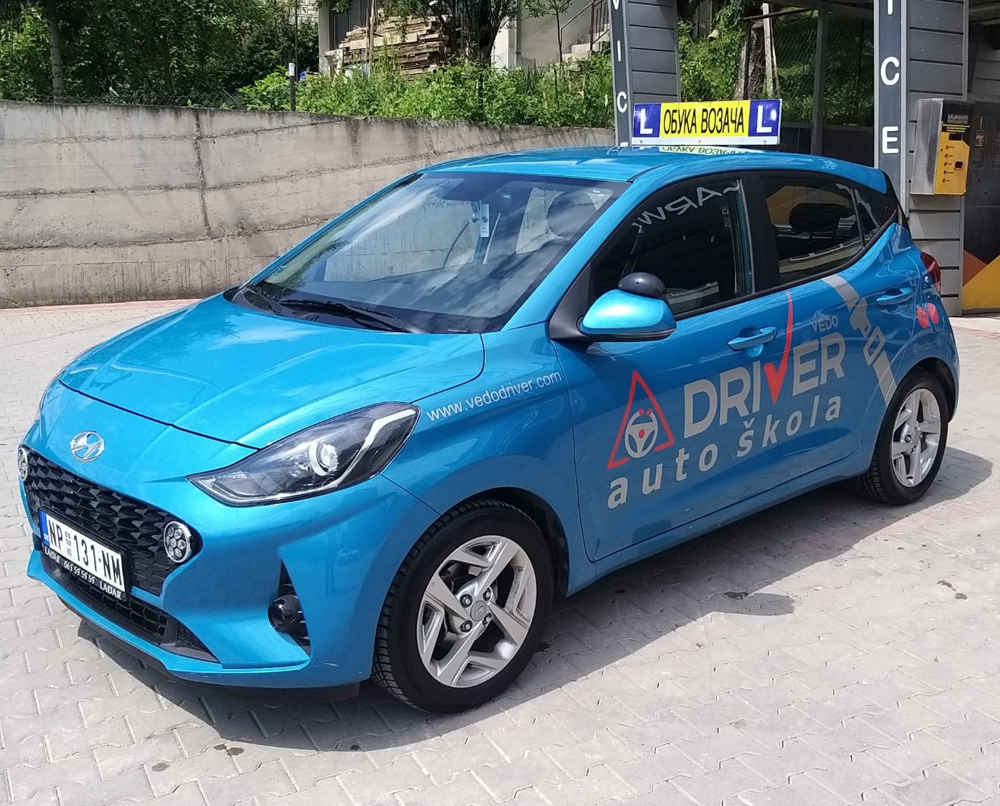 Hyundai i10 — vozilo za obuku B kategorije, Auto škola Vedo Driver Novi Pazar