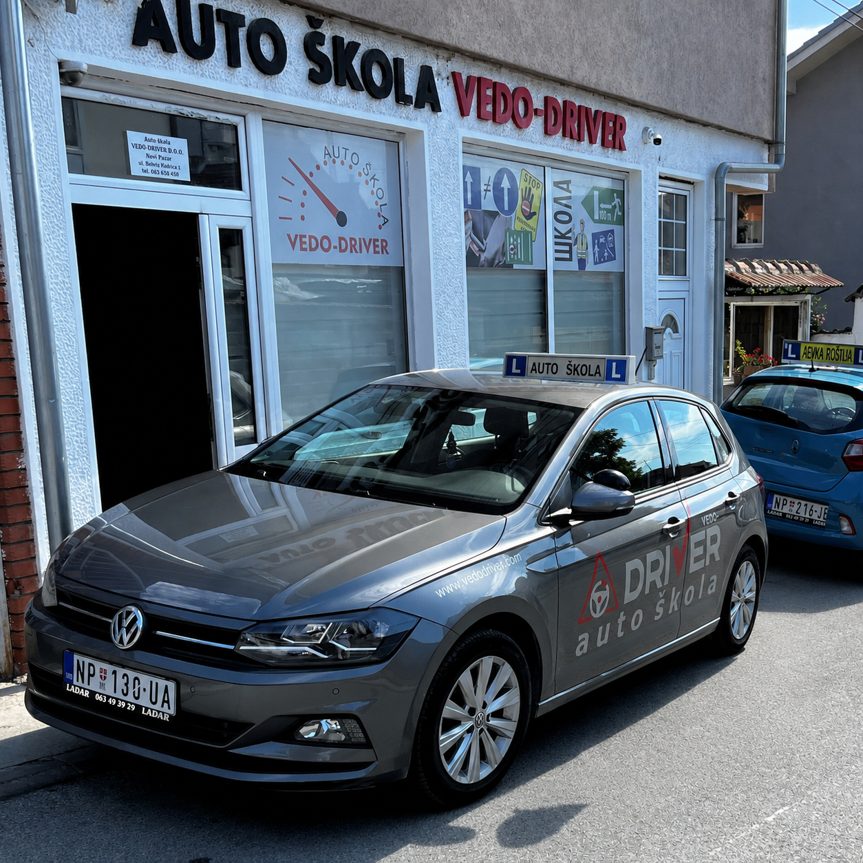 Volkswagen Polo — vozilo za obuku B kategorije, Auto škola Vedo Driver Novi Pazar